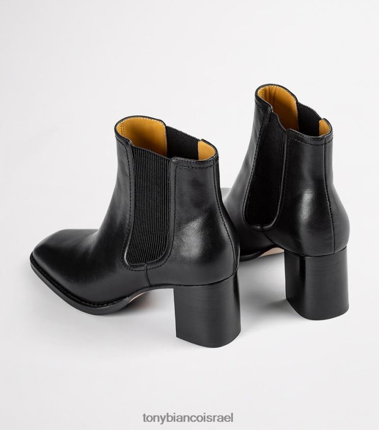 מגפונים | נשים קומו שחור Tony Bianco מגפונים להמר 8BNR8T556